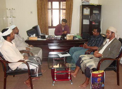 الجمعية الاسلامية توقع اتفاقية بناء مسجد بمحافظة الضالع